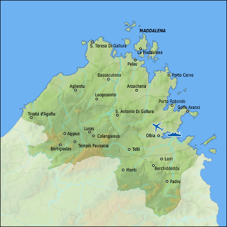 Gli strani miscugli tra logudorese e gallurese: i casi di Budoni e Olbia