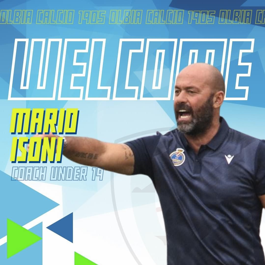 Olbia calcio: l’under 19 affidata a Mario Isoni