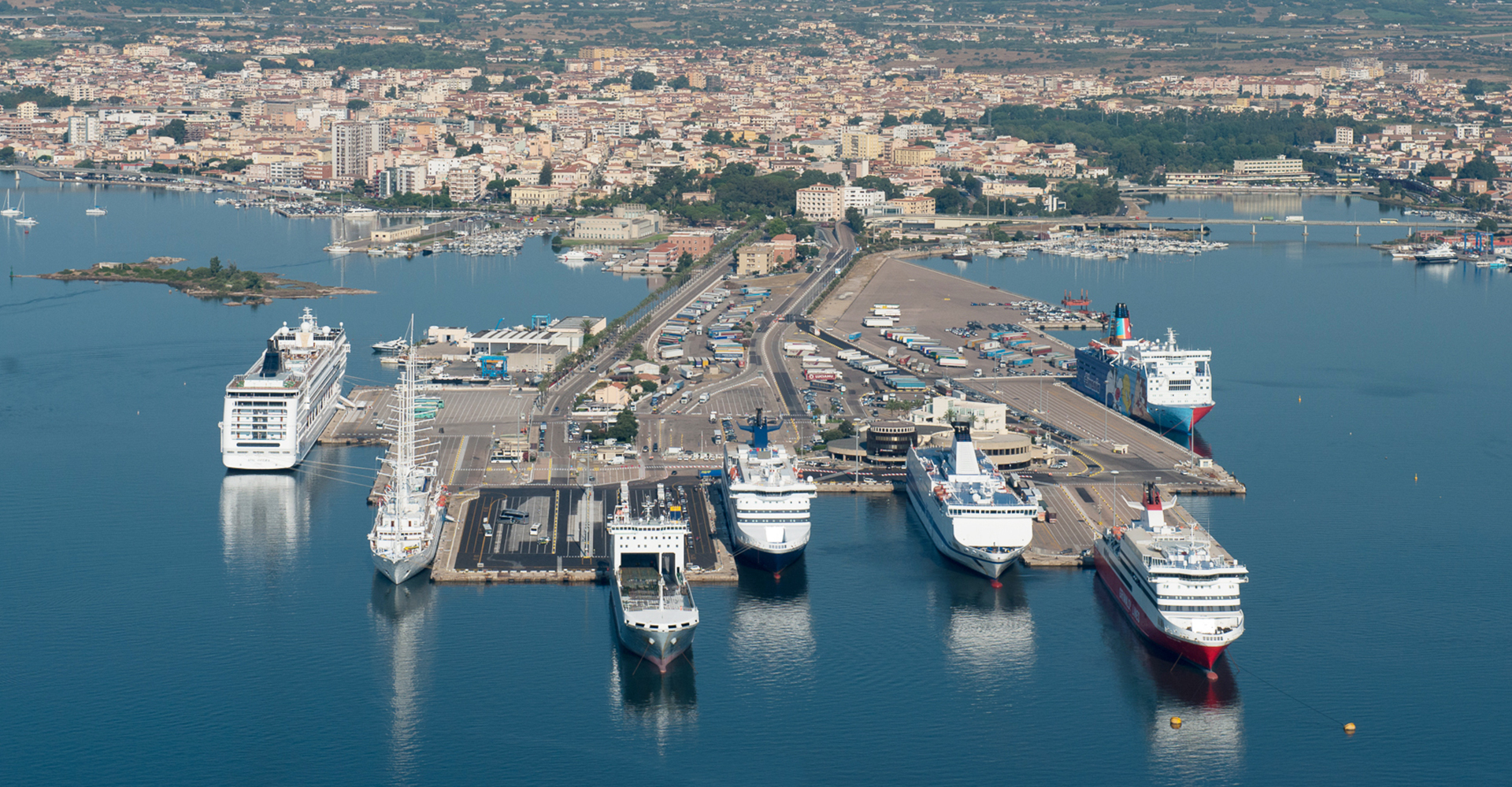 Gli 8 porti della Sardegna godono di buona salute: 938 lavoratori,  più della metà tra i 41 e i 60 anni
