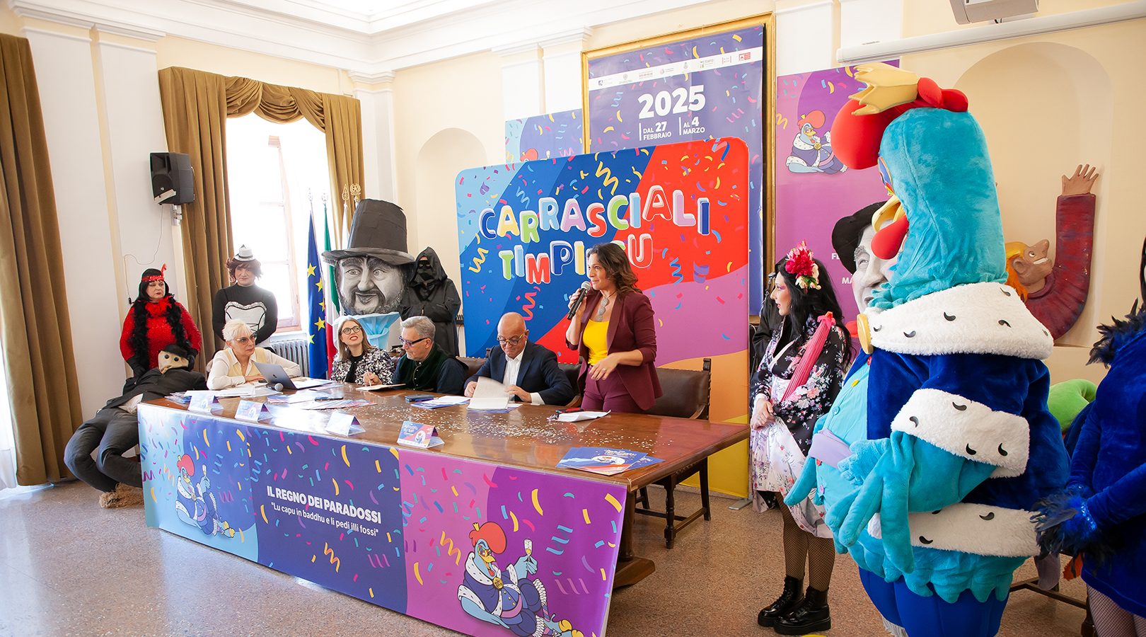 Conto alla rovescia per “Lu Carrasciali Timpiesu”: il tema di quest’anno è “Il regno dei paradossi”