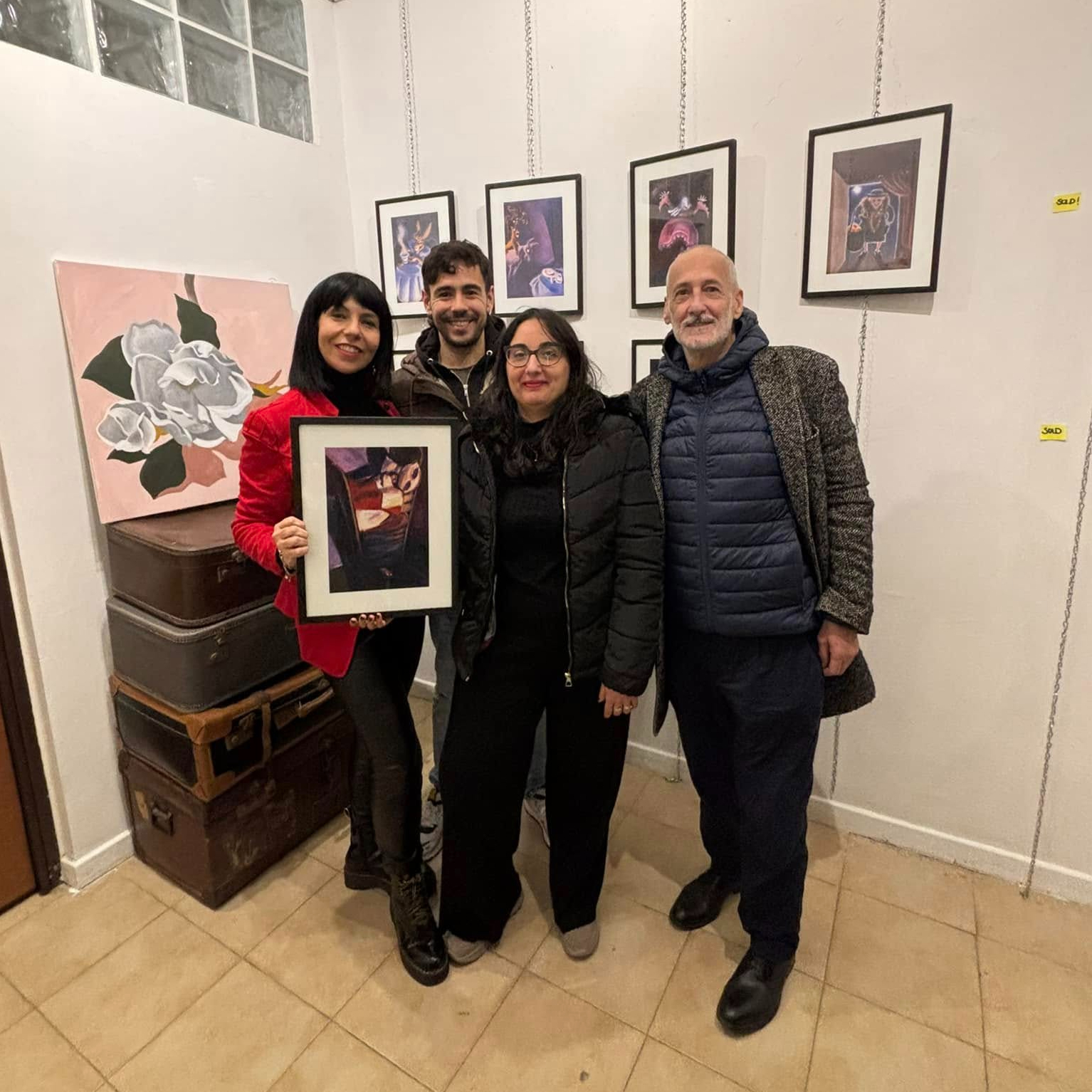 Promemoria, una mostra di un artista olbiese nella più piccola galleria d’Italia