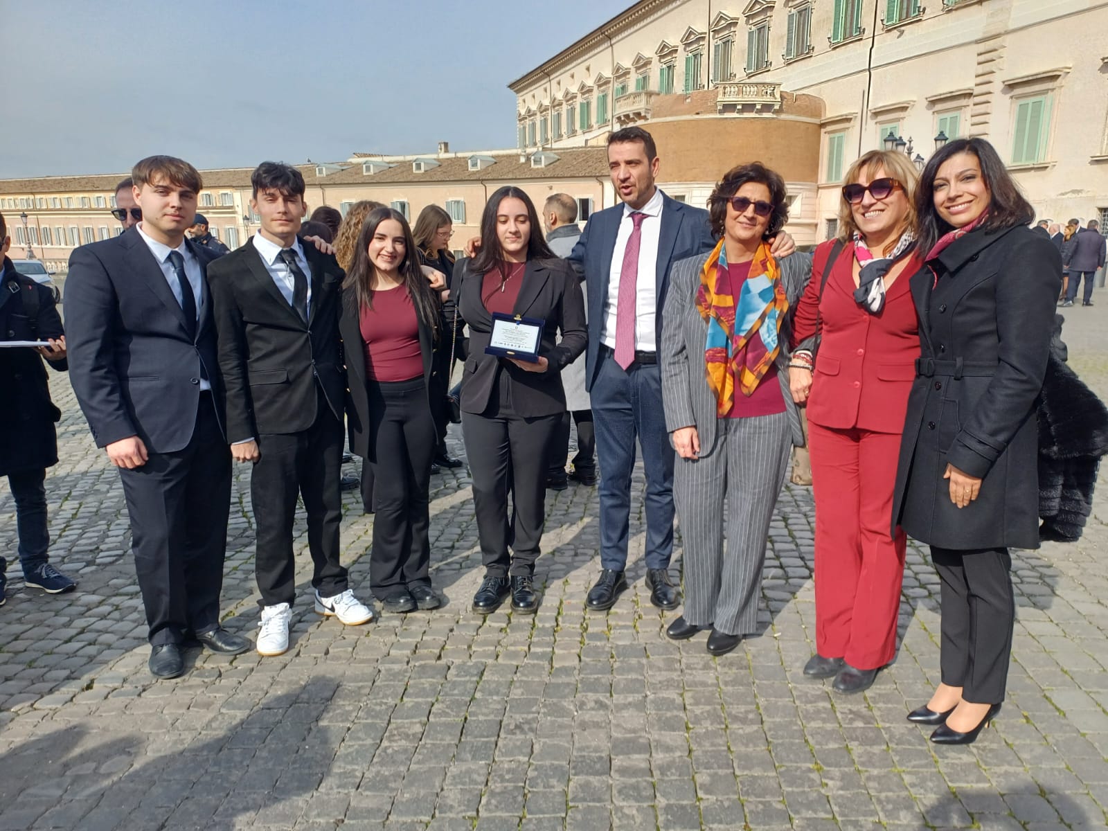 Accoglienza dei sardi agli esuli istriani e dalmati: secondo posto per gli studenti del “Gramsci” premiati al Quirinale