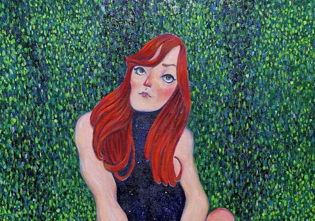 Alla “Little Gallery” è la volta del ritrattista Jody Gorla con la sua “Musa Rossa”