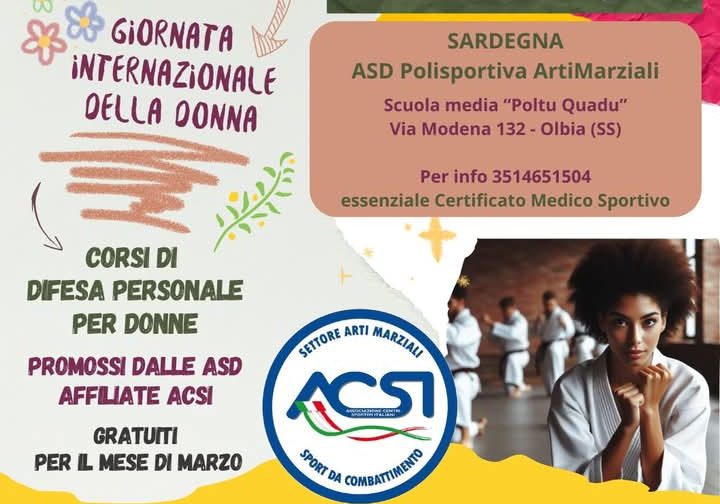 “Protagoniste della nostra sicurezza”. A marzo 4 corsi gratuiti di difesa personale per le donne
