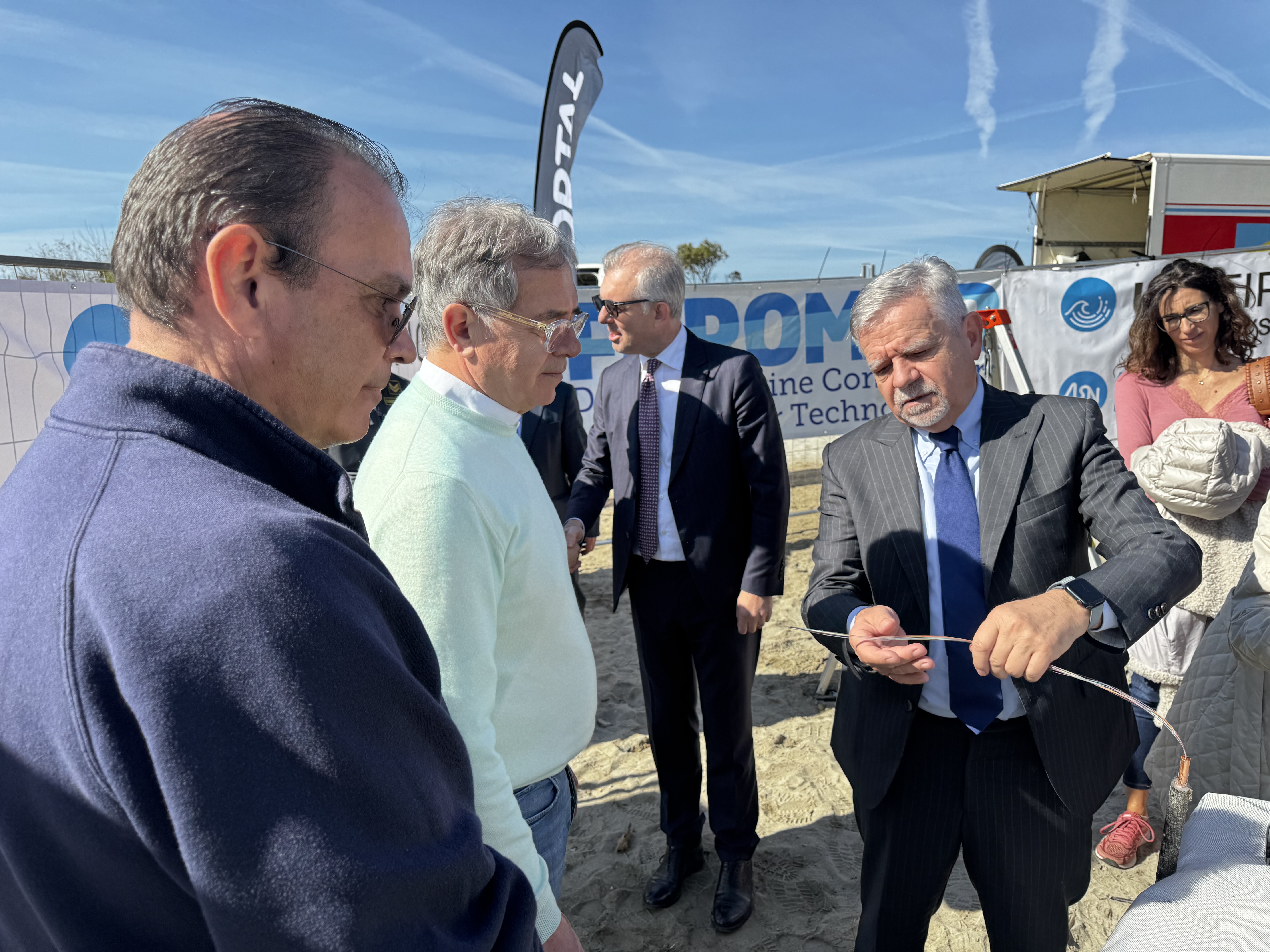 Rivoluzione digitale: Olbia snodo cruciale nel collegamento di mille chilometri da Mazara del Vallo a Genova