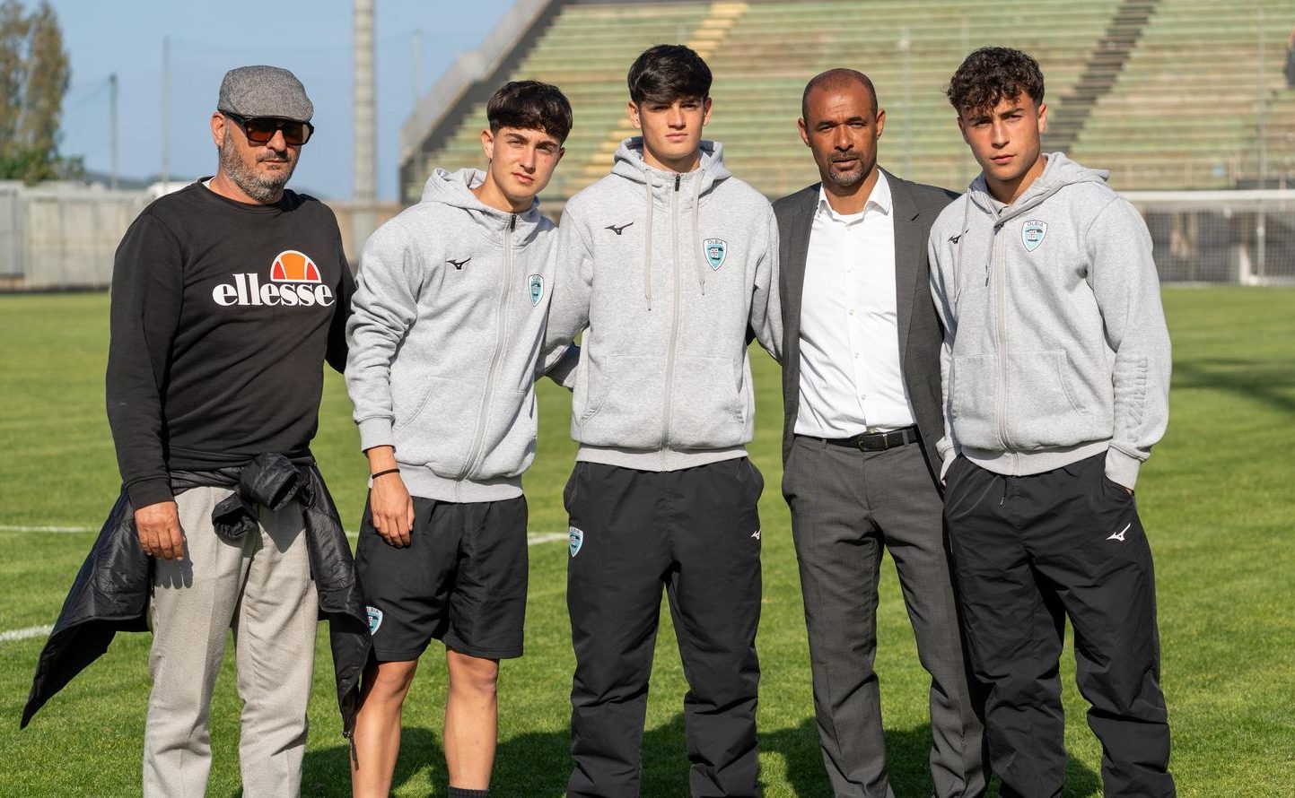 L’Olbia cala un tris di giovani talenti d’esportazione: Cassitta, Cubeddu e Bertini (2008)