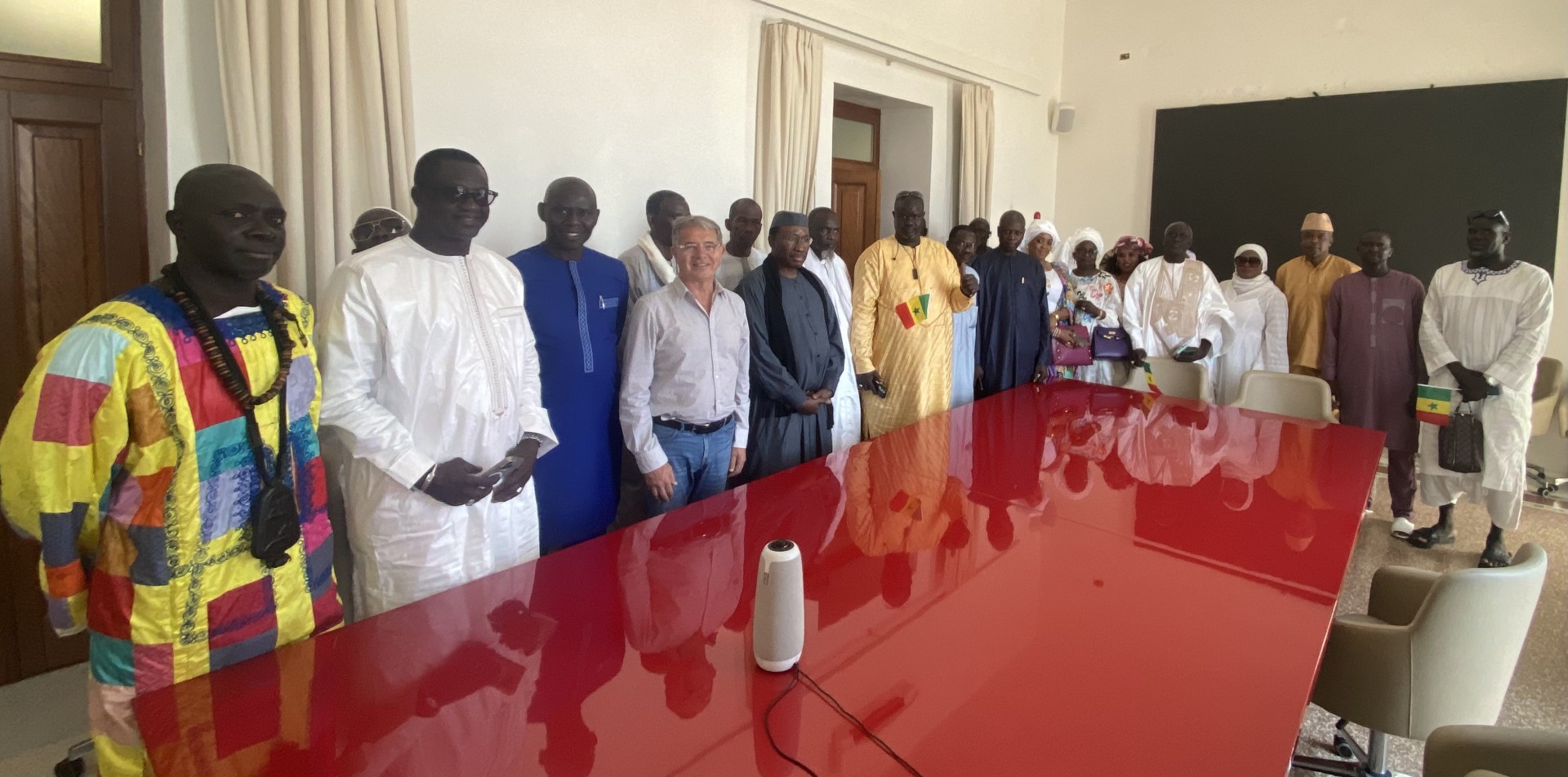 Visita al sindaco della vasta comunità senegalese: “Città aperta e accogliente”