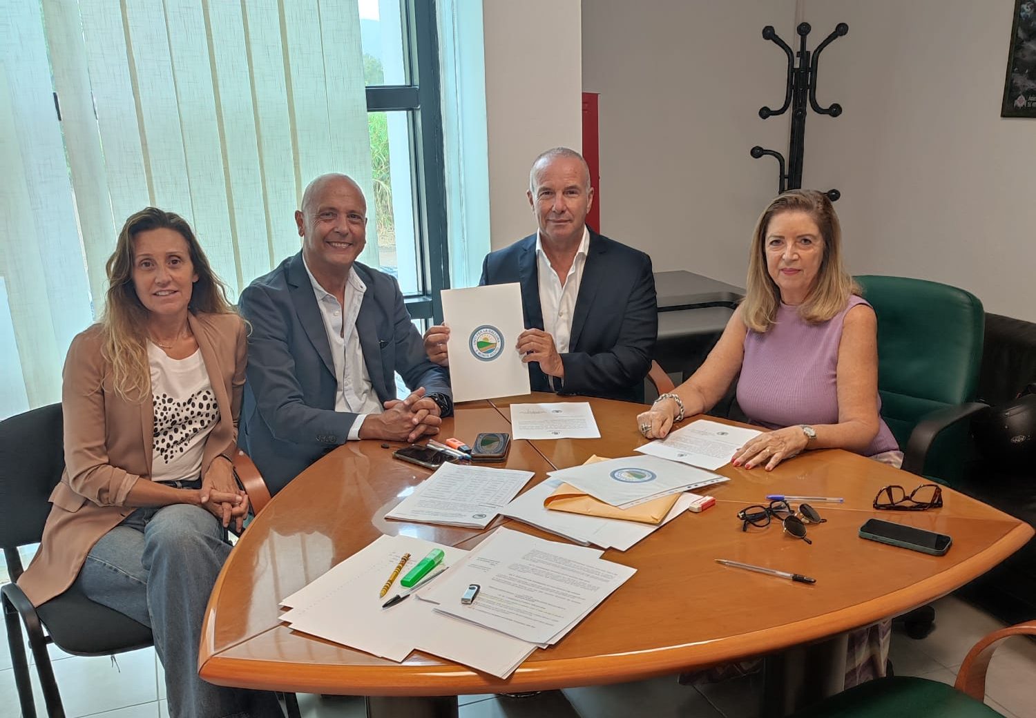 Depositato l’elenco dei nuovi dieci
consiglieri
provinciali: foto di gruppo e un sorriso per la stampa