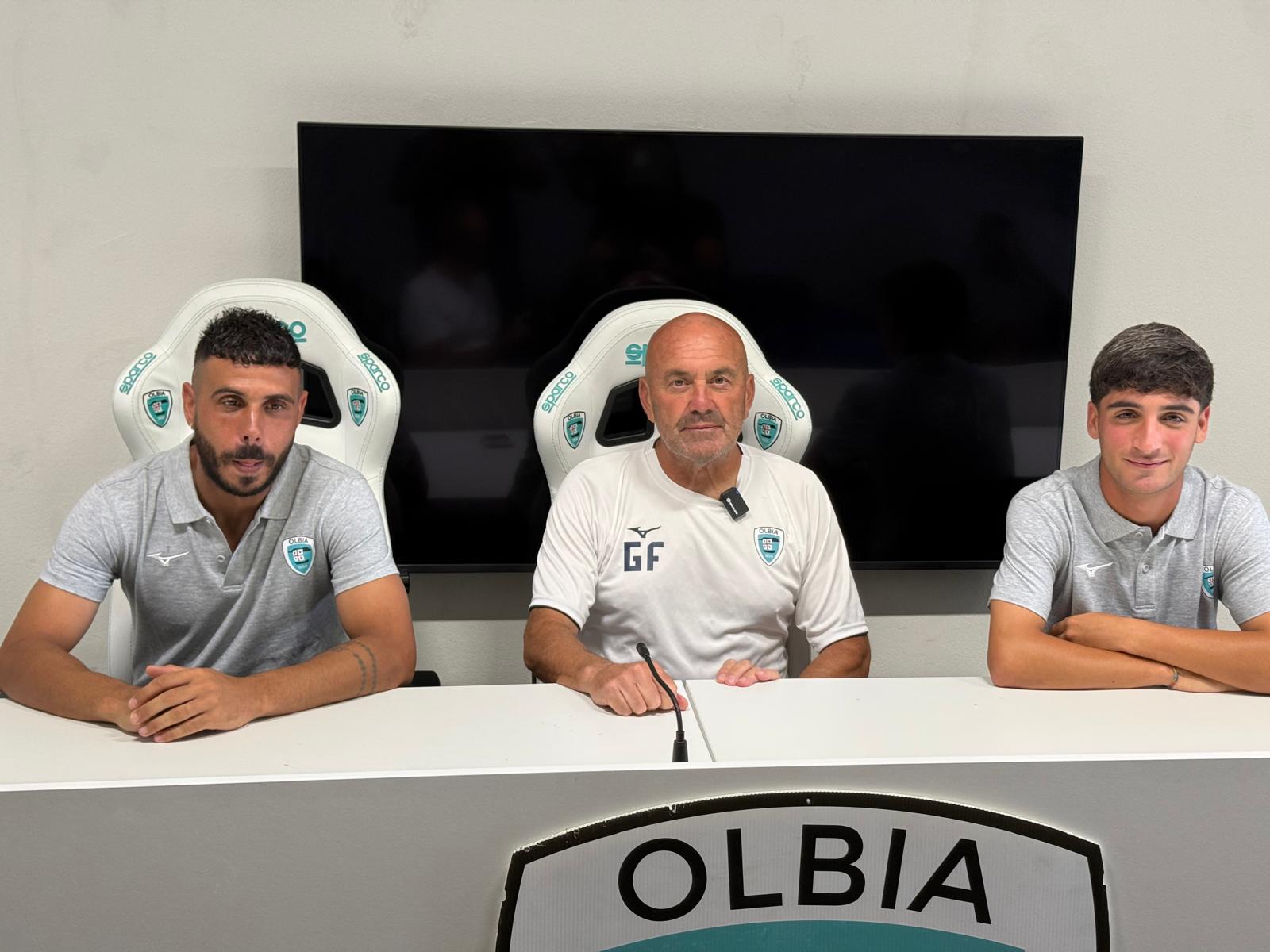 Olbia all’esordio casalingo per “connettersi” con la città. Favarin, Ragatzu, e Marrazzo fiduciosi sul futuro