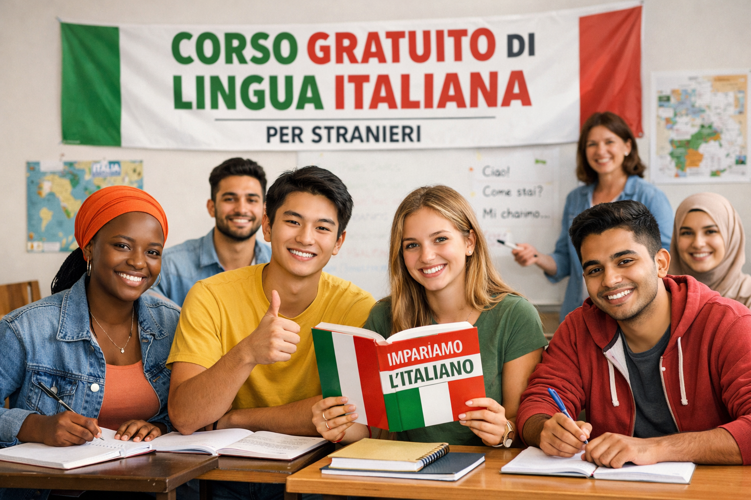 Corsi gratuiti per imparare (o migliorare) l’italiano per studenti stranieri: dal 24 allo Scientifico Mossa