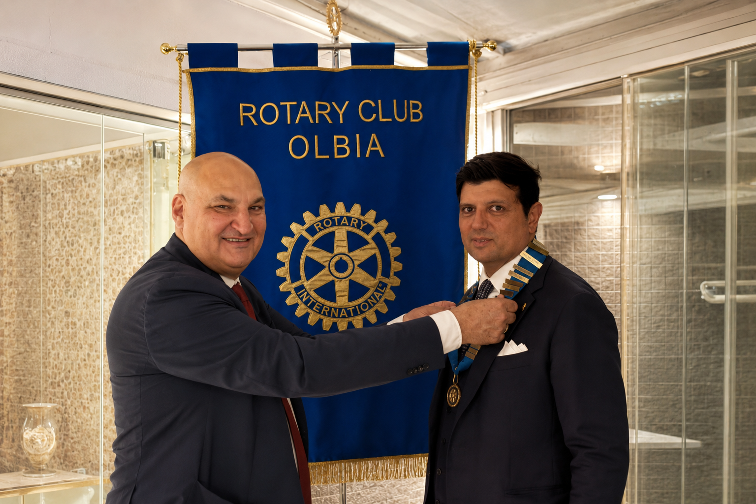 Rotary Club Olbia: passaggio del collare
e via alla nuova stagione nel segno di Marco Salvagno