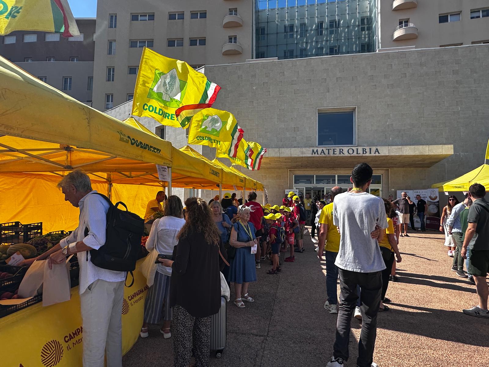 Prevenzione, cure 
e alimentazione sana: successo al Mater Olbia per il Mercato
di Campagna Amica