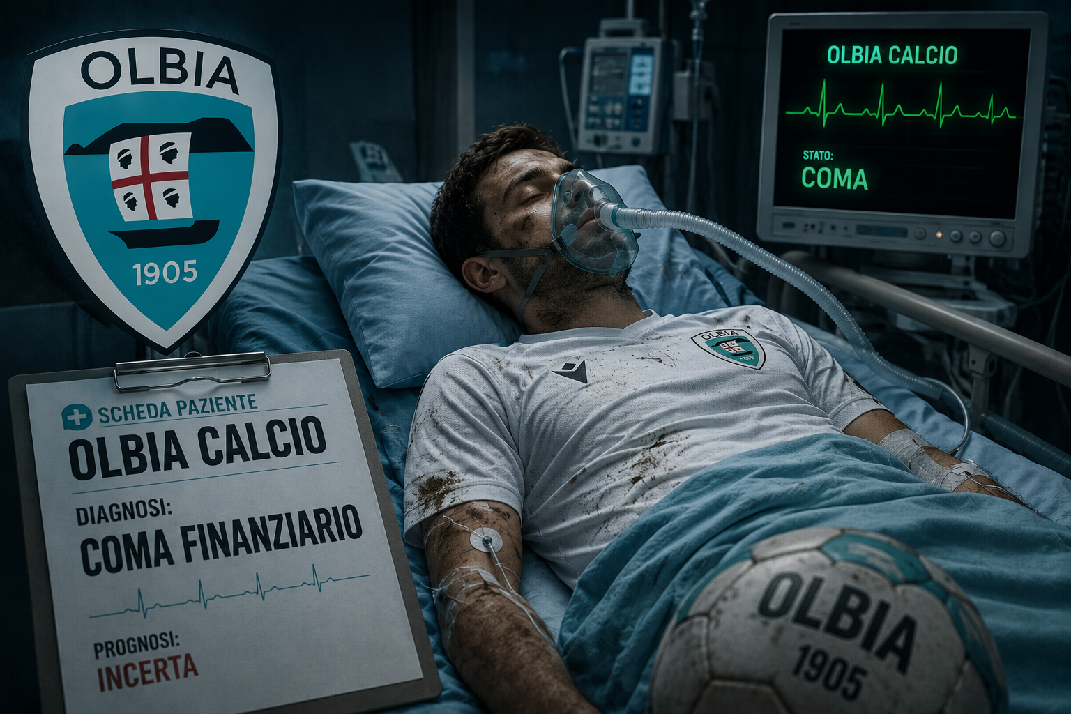 L’avvocato Cavalli: “L’Olbia è in coma, si deve interrompere l’agonia e ripartire da zero”. Oggi l’assemblea popolare dei sostenitori