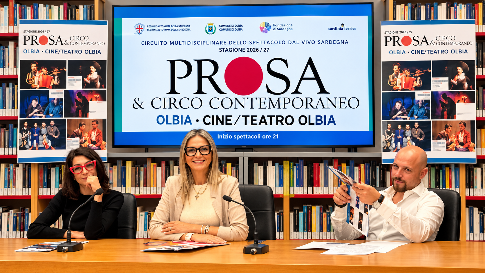 Olbia va a teatro: otto date, edizione 35. L’assessora Serra: “Crescita per la città, un’attenzione particolare ai giovani”